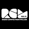 Radio campus Montpellier logo noir